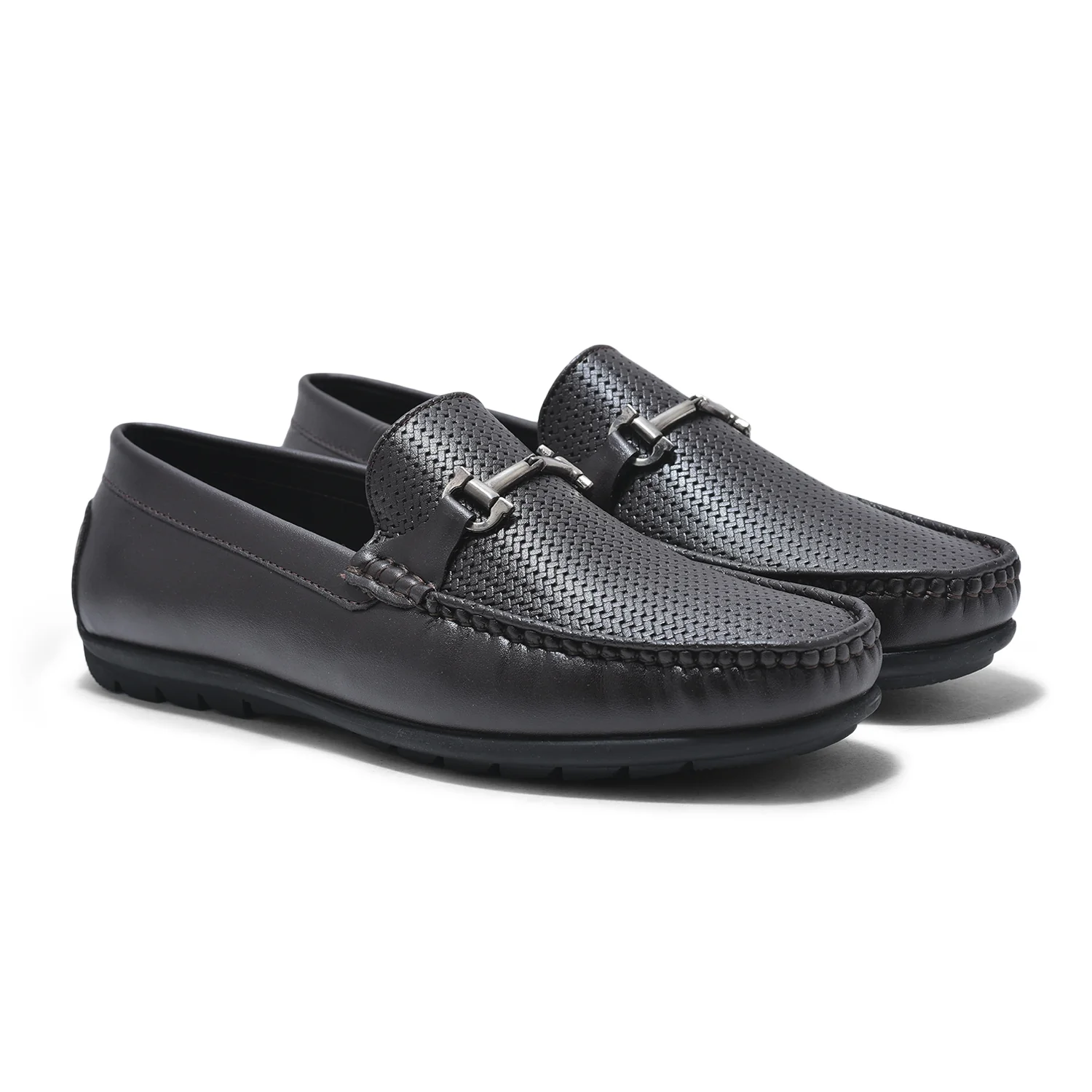 Casual Loafers Shoes for Men | Lightweight & Comfortable with Cushioned Insole PU Upper TPR Sole Slip on Closure - Image 2