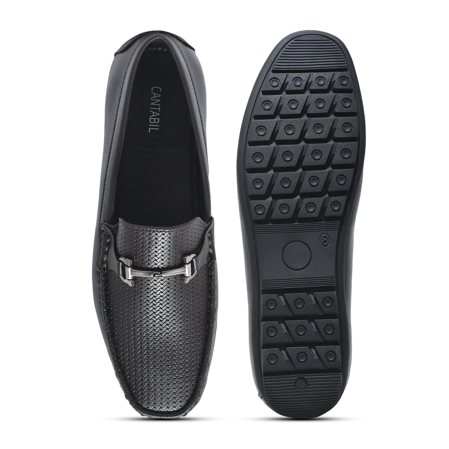 Casual Loafers Shoes for Men | Lightweight & Comfortable with Cushioned Insole PU Upper TPR Sole Slip on Closure - Image 6