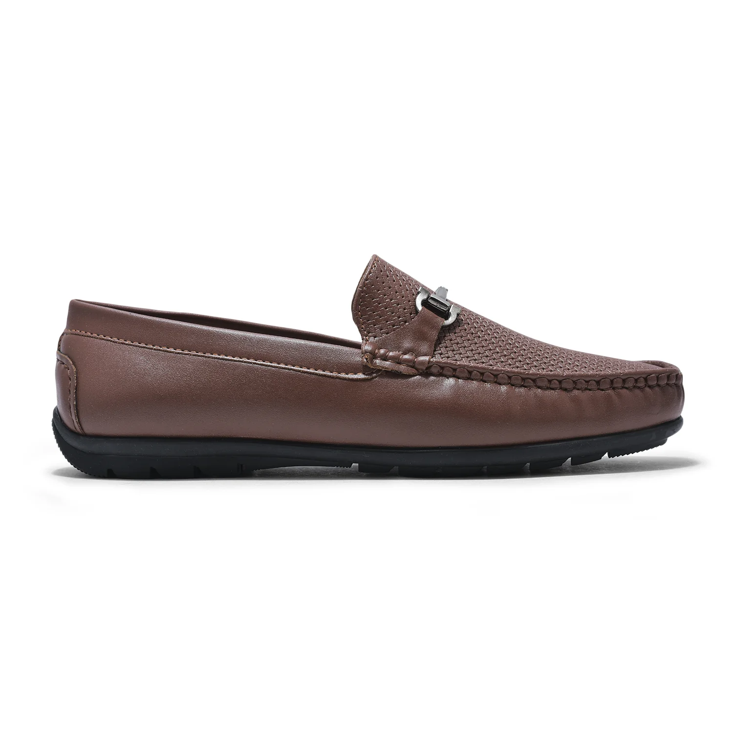 Casual Loafers Shoes for Men | Lightweight & Comfortable with Cushioned Insole PU Upper TPR Sole Slip on Closure - Image 4
