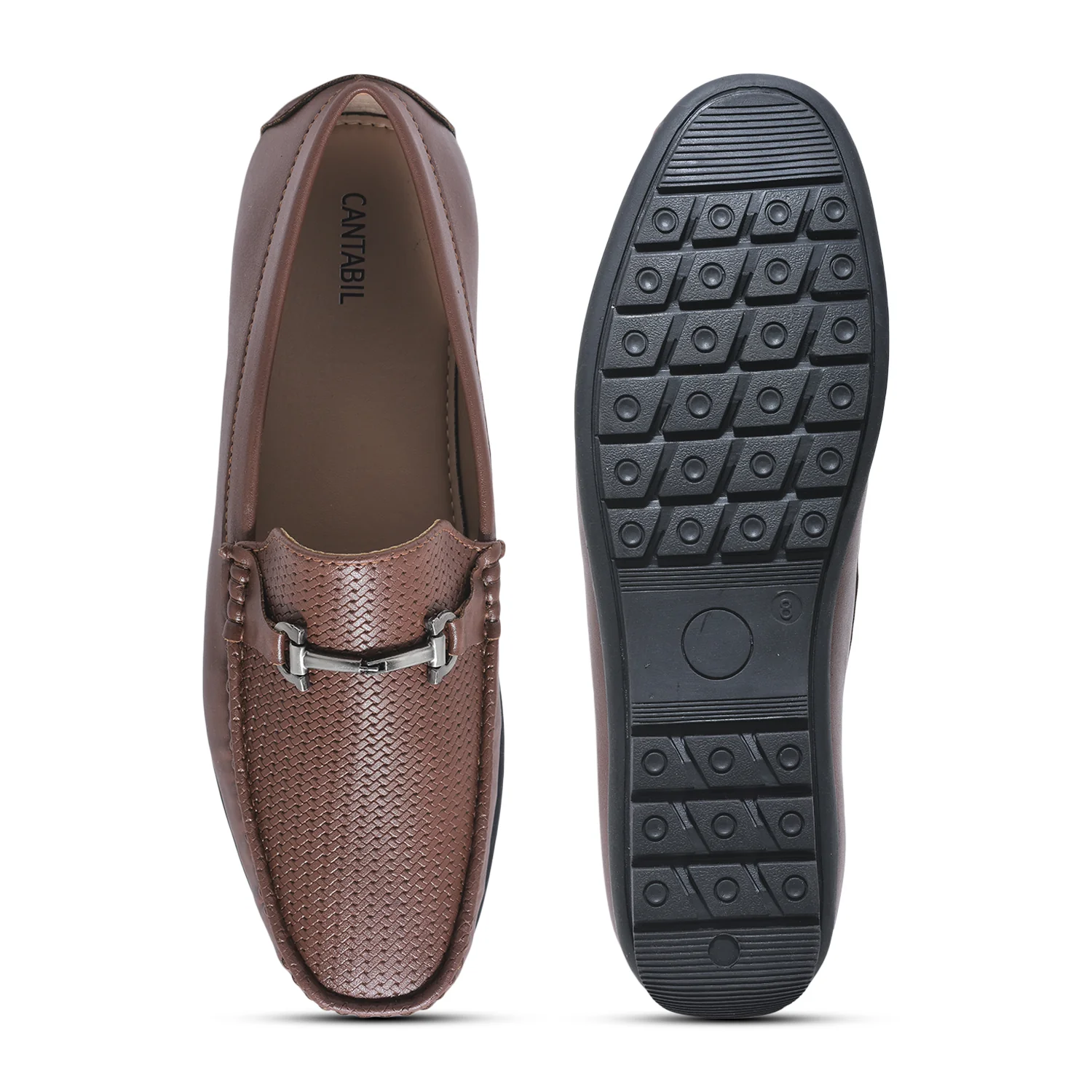 Casual Loafers Shoes for Men | Lightweight & Comfortable with Cushioned Insole PU Upper TPR Sole Slip on Closure - Image 6