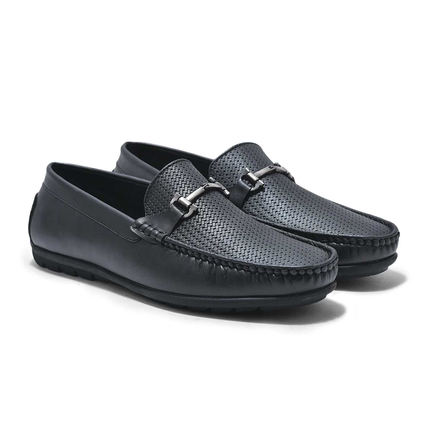 Casual Loafers Shoes for Men | Lightweight & Comfortable with Cushioned Insole PU Upper TPR Sole Slip on Closure - Image 2