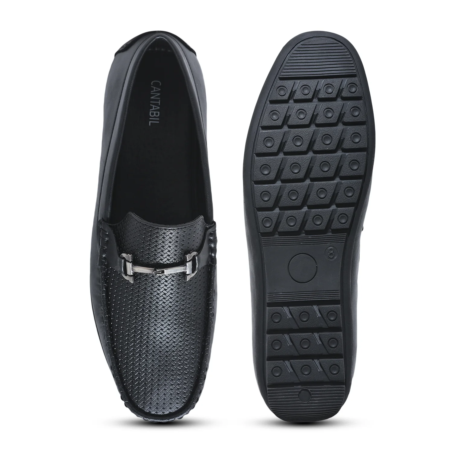 Casual Loafers Shoes for Men | Lightweight & Comfortable with Cushioned Insole PU Upper TPR Sole Slip on Closure - Image 6