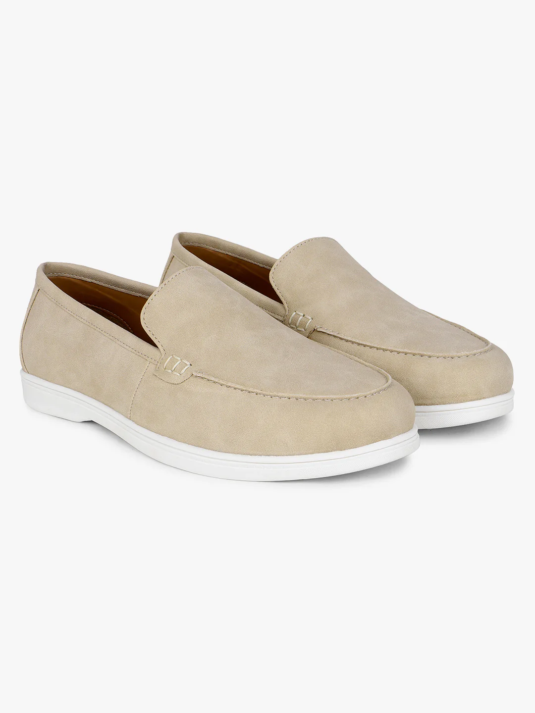 Casual Loafers Shoes for Men | Lightweight & Comfortable with Cushioned Insole PU Upper TPR Sole Lace-Up on Closure - Image 2