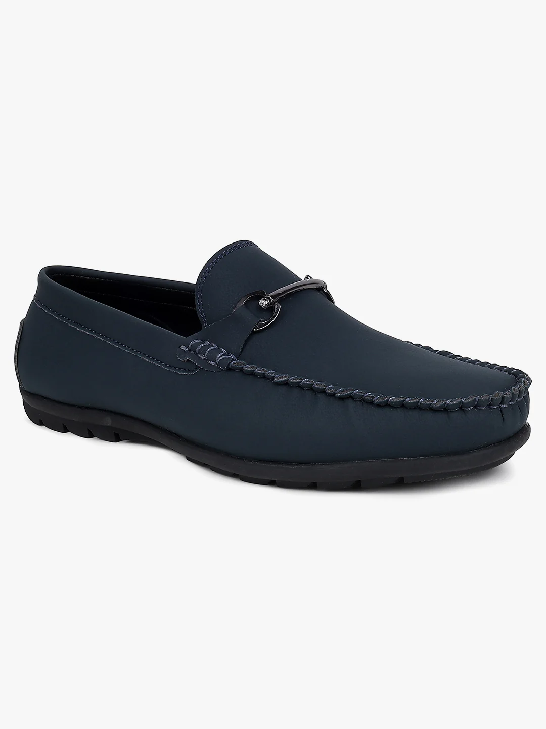Casual Loafers Shoes for Men | Lightweight & Comfortable with Cushioned Insole PU Upper TPR Sole Slip On on Closure - Image 4