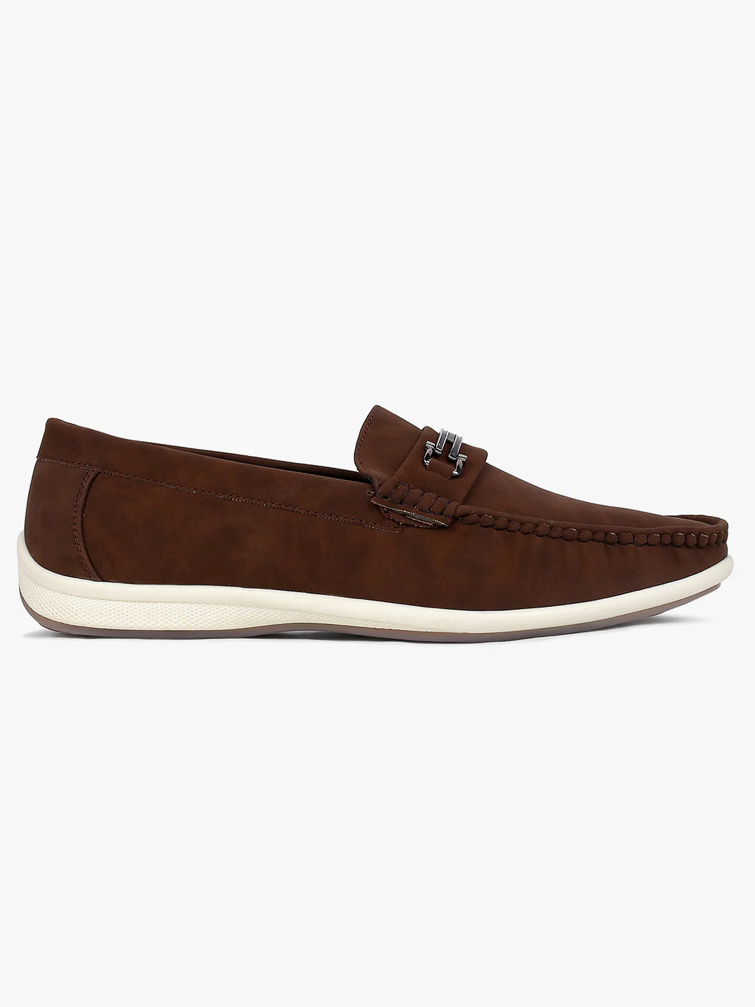 Casual Loafers Shoes for Men | Lightweight & Comfortable with Cushioned Insole PU Upper TPR Sole Slip On on Closure - Image 5