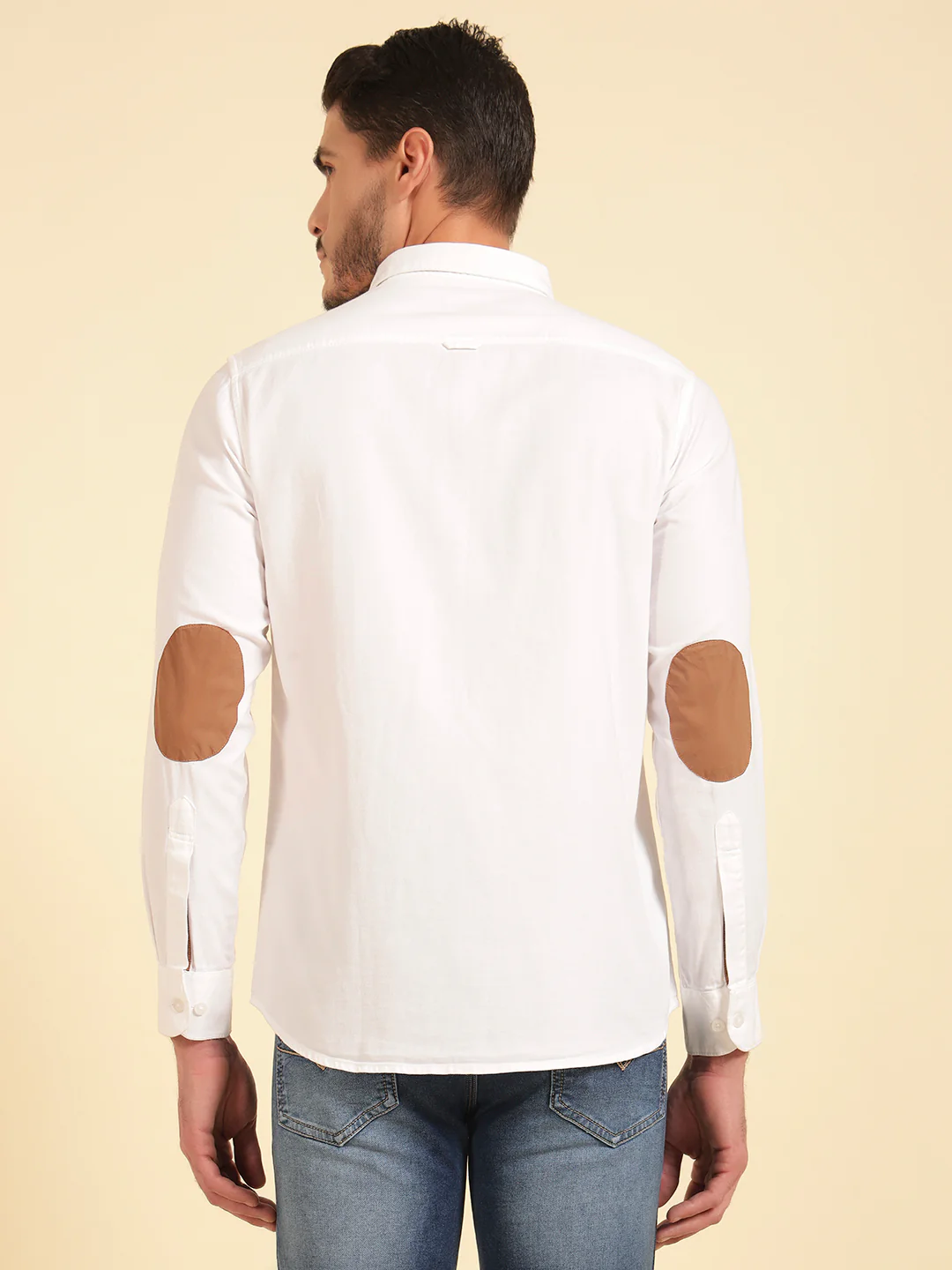 Casual Shirt for Men | Breathable & Soft with Color Fastness Regular Fit Cotton Fabric Solid Pattern - Image 7