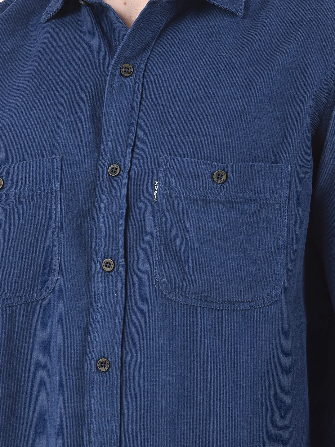 Casual Shirt for Men | Breathable & Soft with Color Fastness Slim Cotton Fabric Solid Pattern - Image 9