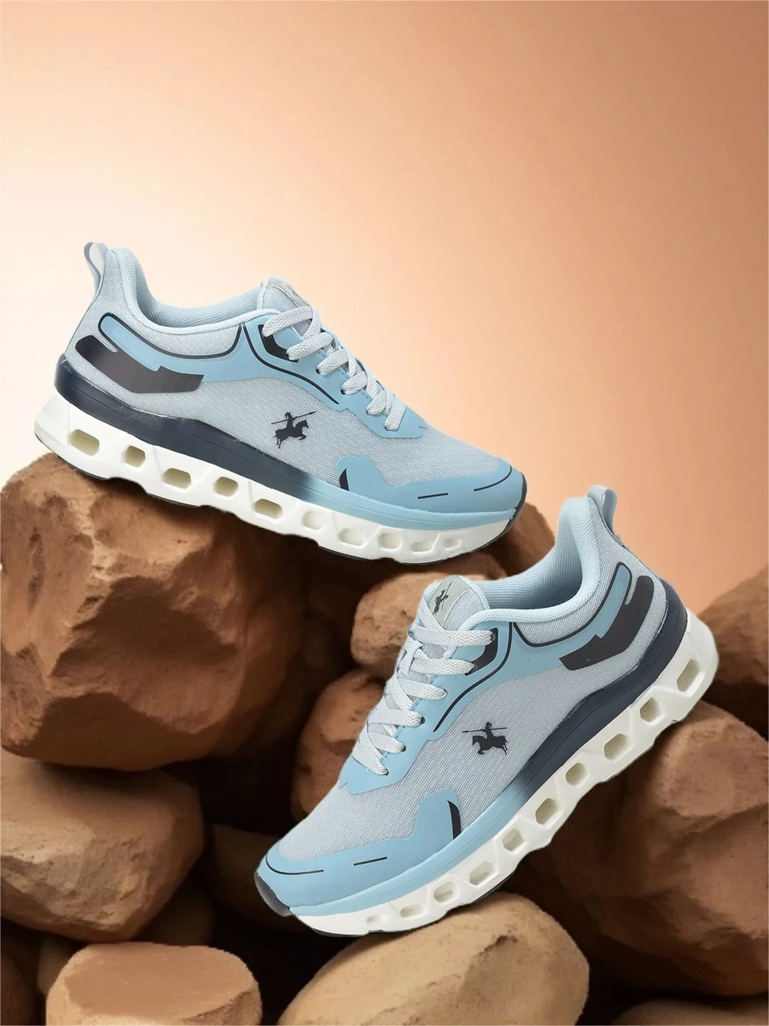 Casual Shoes for Men l Lightweight & Comfortable with Cushioned Insole Mesh Upper Phylon Sole Lace-Up Closure