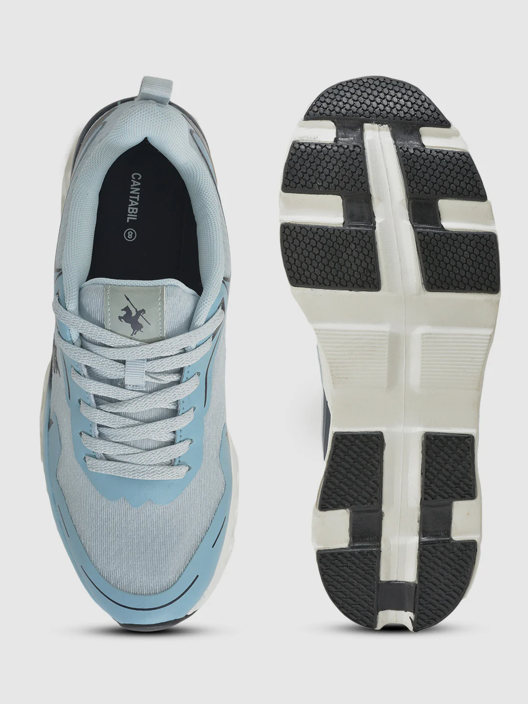 Casual Shoes for Men l Lightweight & Comfortable with Cushioned Insole Mesh Upper Phylon Sole Lace-Up Closure - Image 5