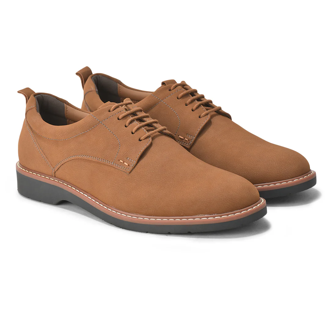 Casual Shoes for Men | Lightweight & Comfortable with Cushioned Insole PU Upper TPR Sole Lace Up Closure - Image 2