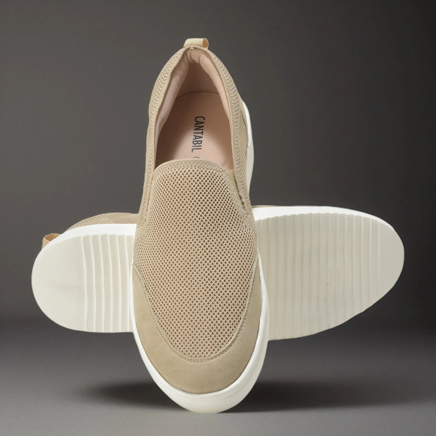 Casual Shoes for Men | Lightweight & Comfortable with Cushioned Insole Flynet Upper EVA Sole Slip On Closure