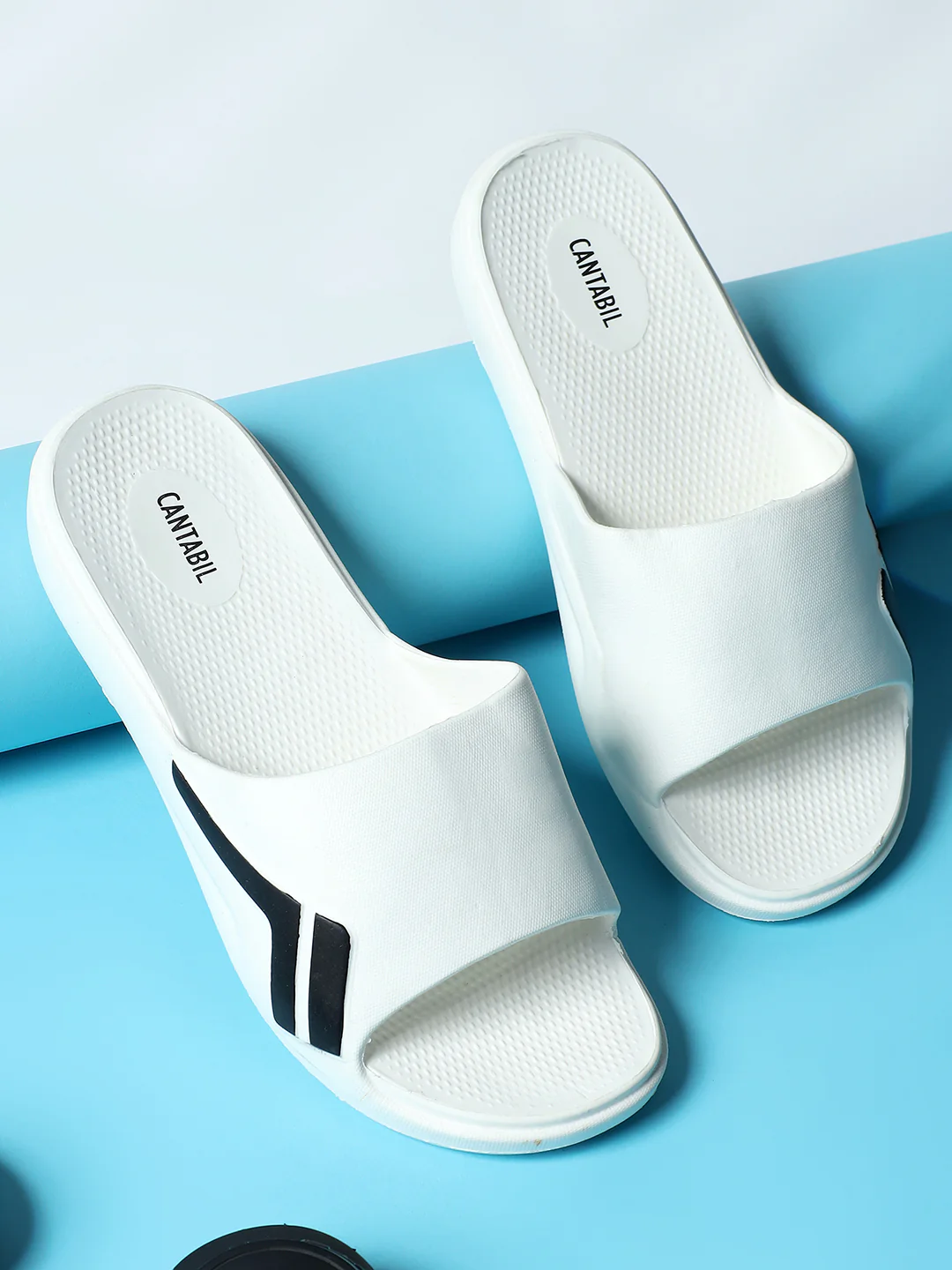 Casual Sliders for Men | Lightweight & Comfortable with Cushioned Insole EVA Upper EVA Sole Slip on Closure - Image 2