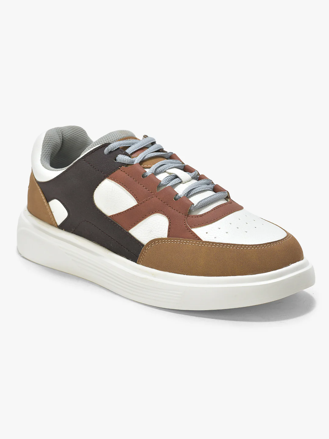 Casual Sneaker Shoes for Men | Lightweight & Comfortable with Cushioned Insole PU (Polyurethane) Upper EVA Sole Lace Up Closure - Image 4