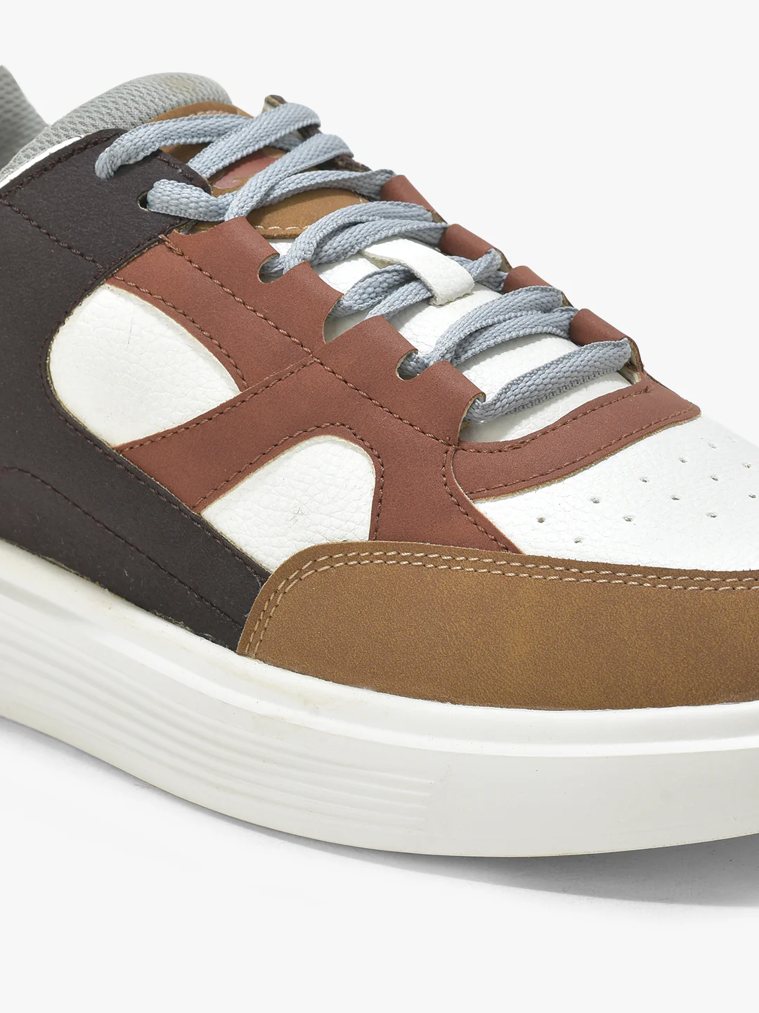 Casual Sneaker Shoes for Men | Lightweight & Comfortable with Cushioned Insole PU (Polyurethane) Upper EVA Sole Lace Up Closure - Image 8