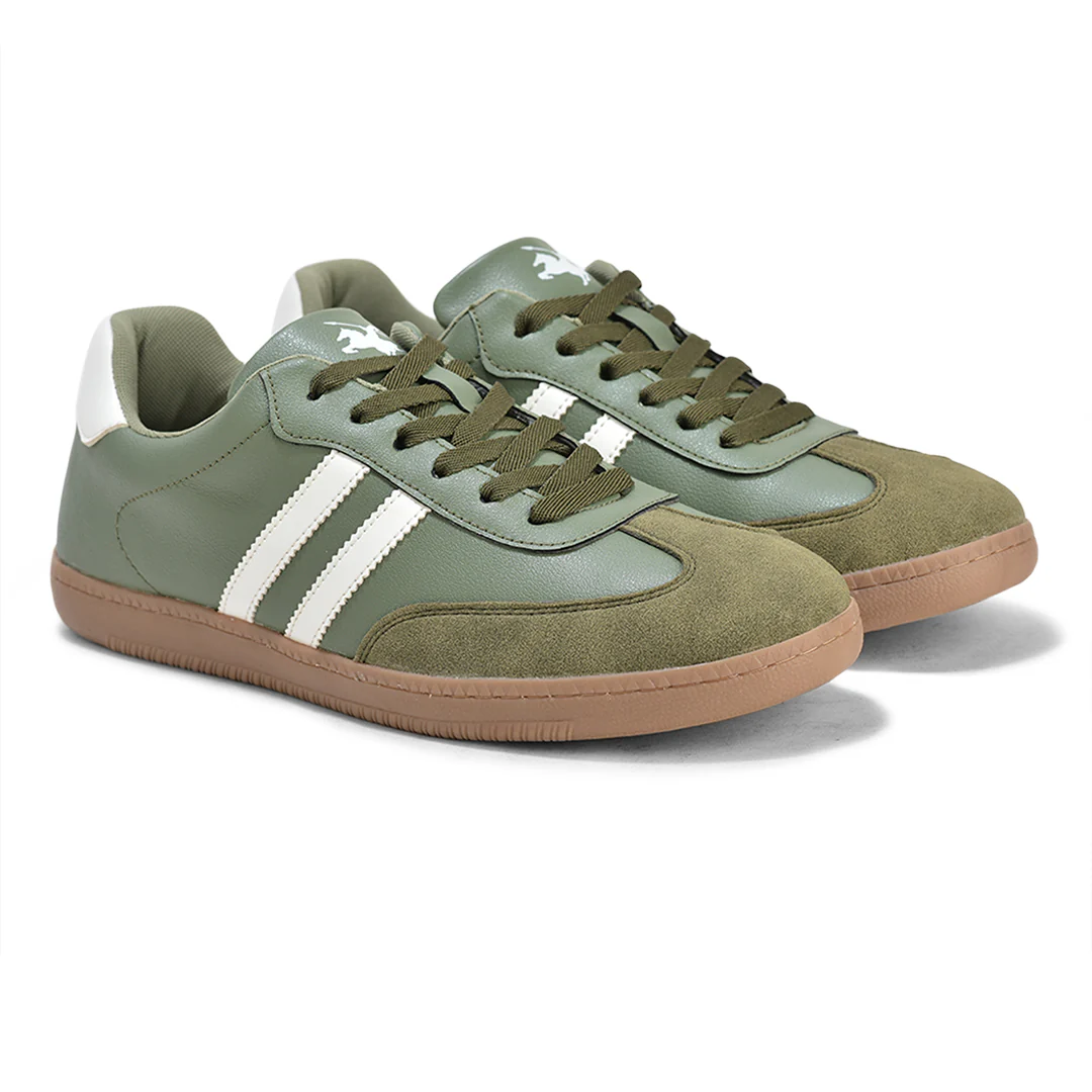 Casual Sneaker Shoes for Men | Lightweight & Comfortable with Cushioned Insole PU (Polyurethane) Upper TPR Sole Lace Up Closure - Image 2