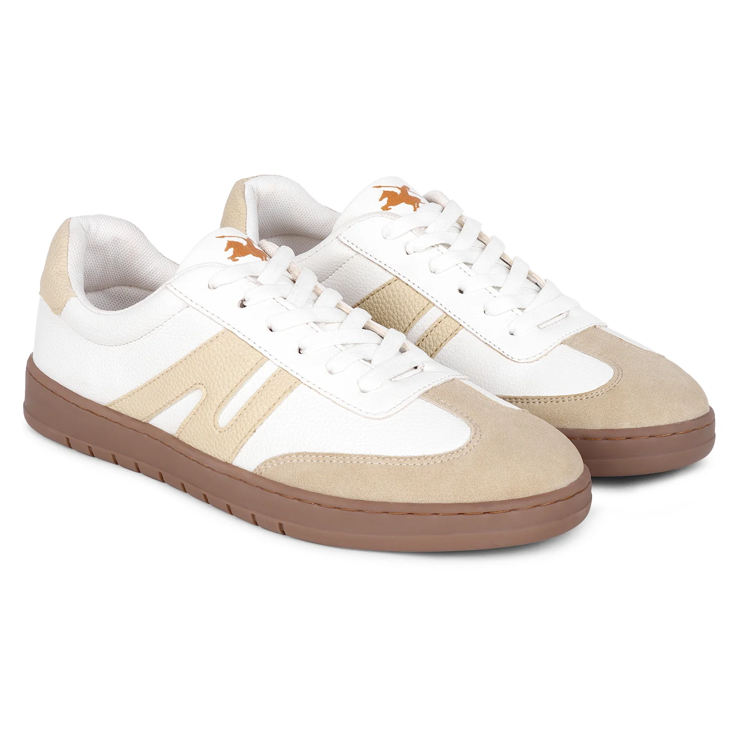 Casual Sneaker Shoes for Men | Lightweight & Comfortable with Cushioned Insole PU (Polyurethane) Upper TPR Sole Lace Up Closure - Image 3