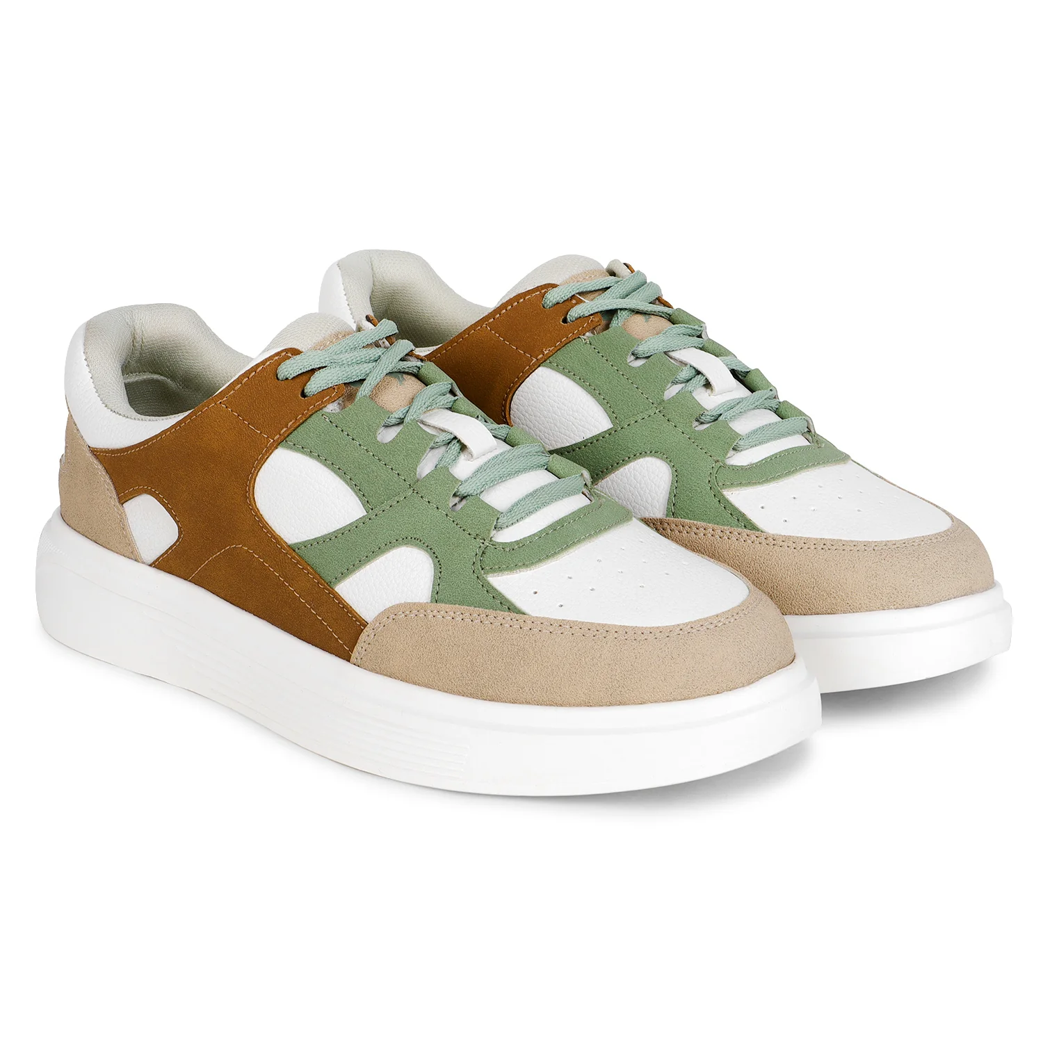 Casual Sneaker Shoes for Men | Lightweight & Comfortable with Cushioned Insole PU (Polyurethane) Upper EVA Sole Lace Up Closure - Image 3