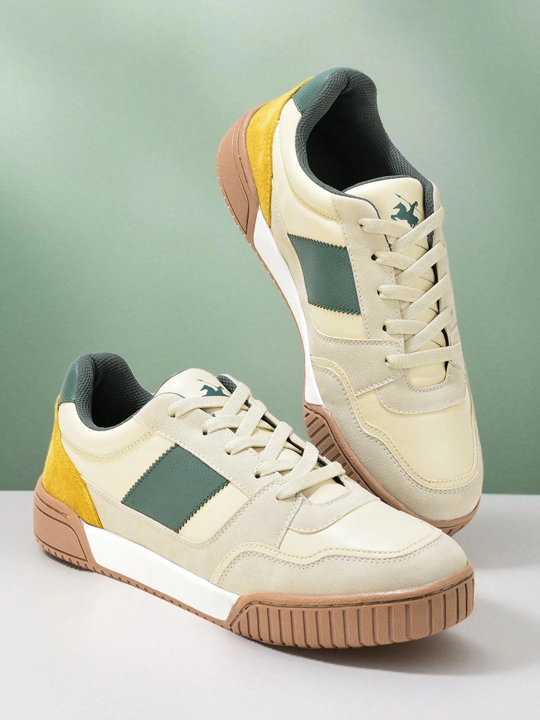 Casual Sneaker Shoes for Men | Lightweight & Comfortable with Cushioned Insole PU (Polyurethane) Upper TPR Sole Lace Up Closure - Image 2