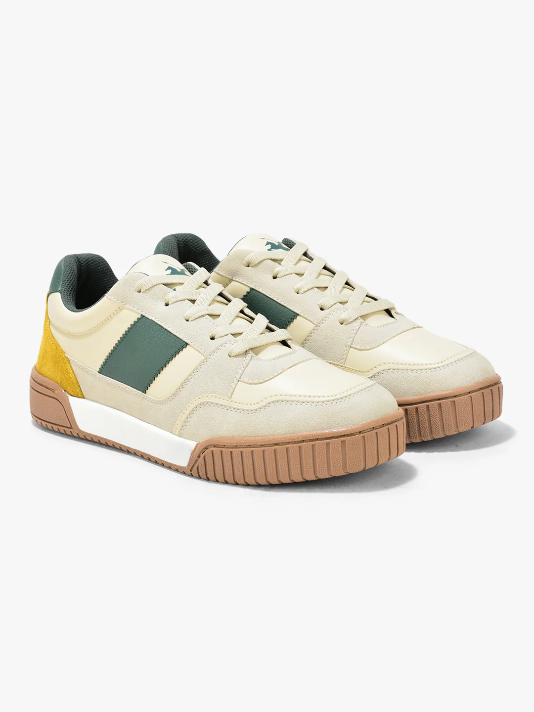 Casual Sneaker Shoes for Men | Lightweight & Comfortable with Cushioned Insole PU (Polyurethane) Upper TPR Sole Lace Up Closure - Image 3