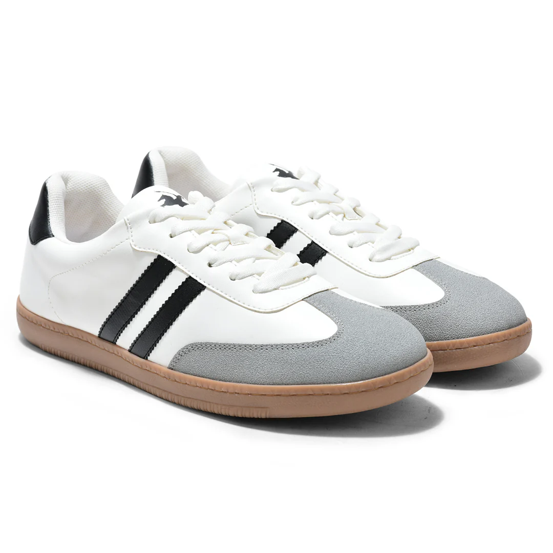 Casual Sneaker Shoes for Men | Lightweight & Comfortable with Cushioned Insole PU (Polyurethane) Upper TPR Sole Lace Up Closure - Image 2