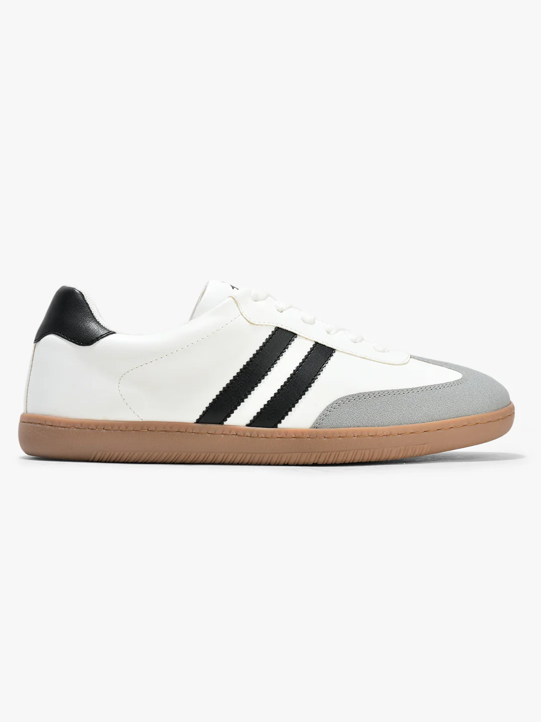 Casual Sneaker Shoes for Men | Lightweight & Comfortable with Cushioned Insole PU (Polyurethane) Upper TPR Sole Lace Up Closure - Image 3
