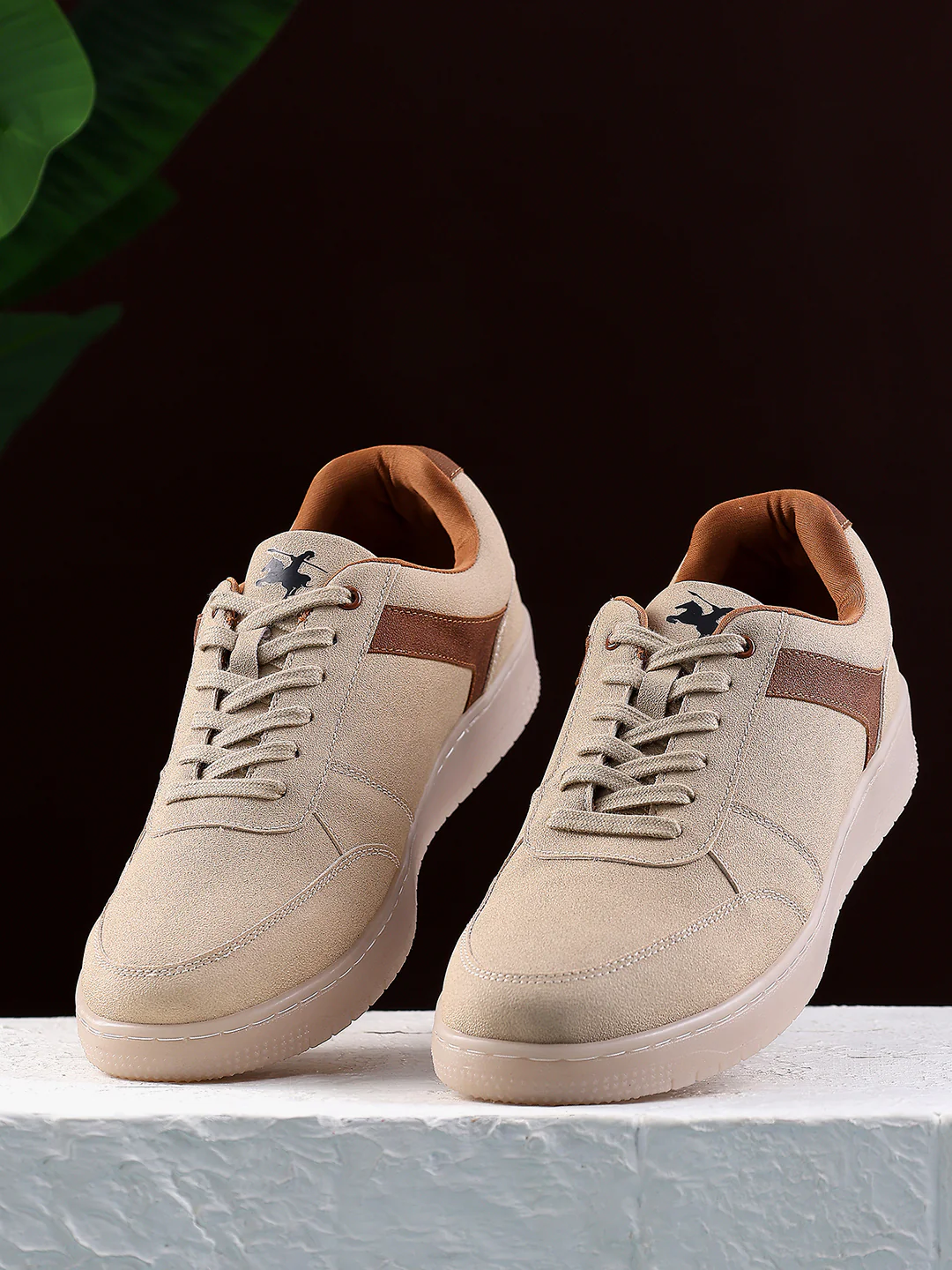 Casual Sneaker Shoes for Men | Lightweight & Comfortable with Cushioned Insole PU (Polyurethane) Upper TPR Sole Lace Up Closure - Image 3