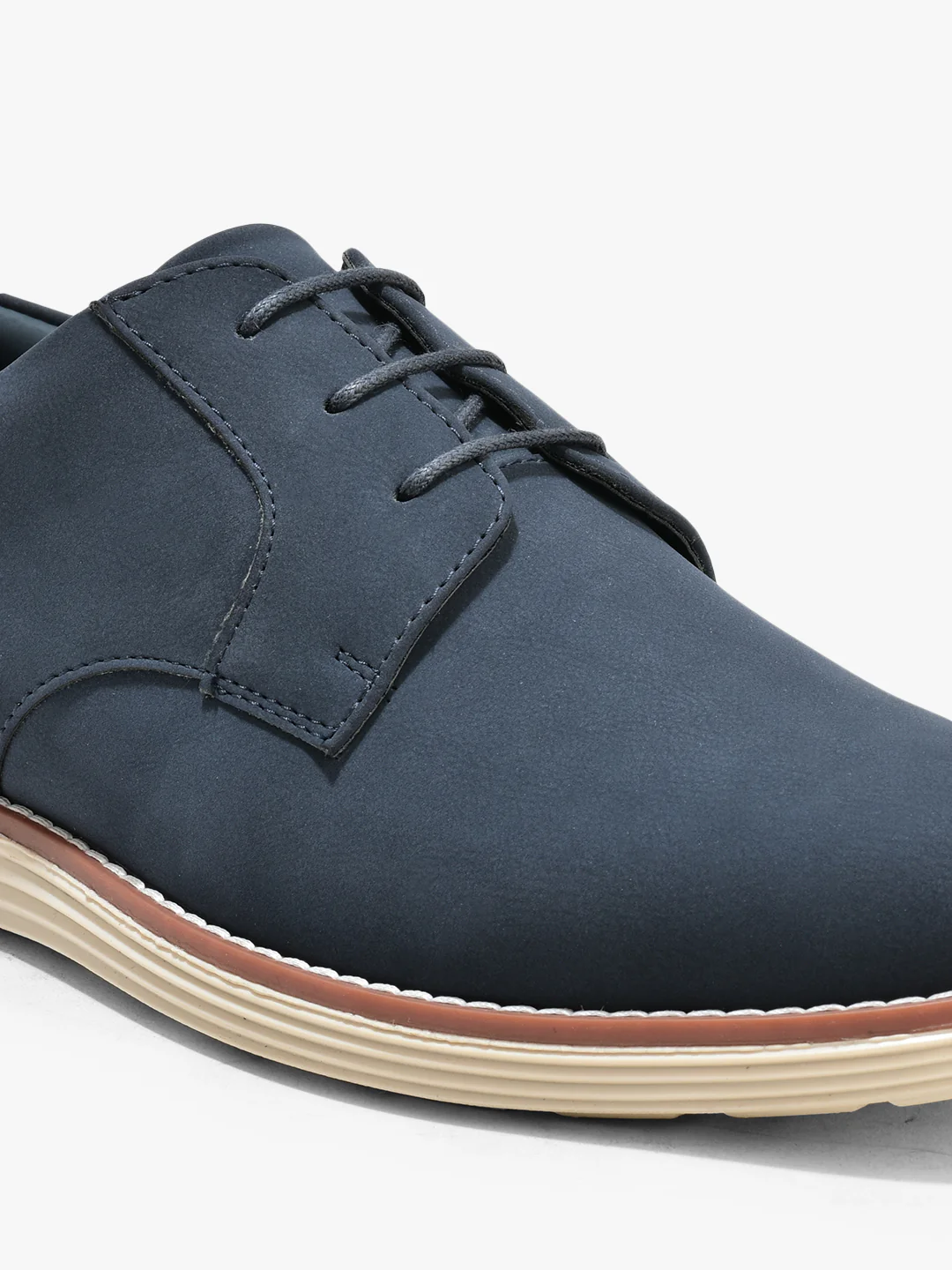 Casual Sneaker Shoes for Men | Lightweight & Comfortable with Cushioned Insole PU (Polyurethane) Upper TPR Sole Lace Up Closure - Image 3