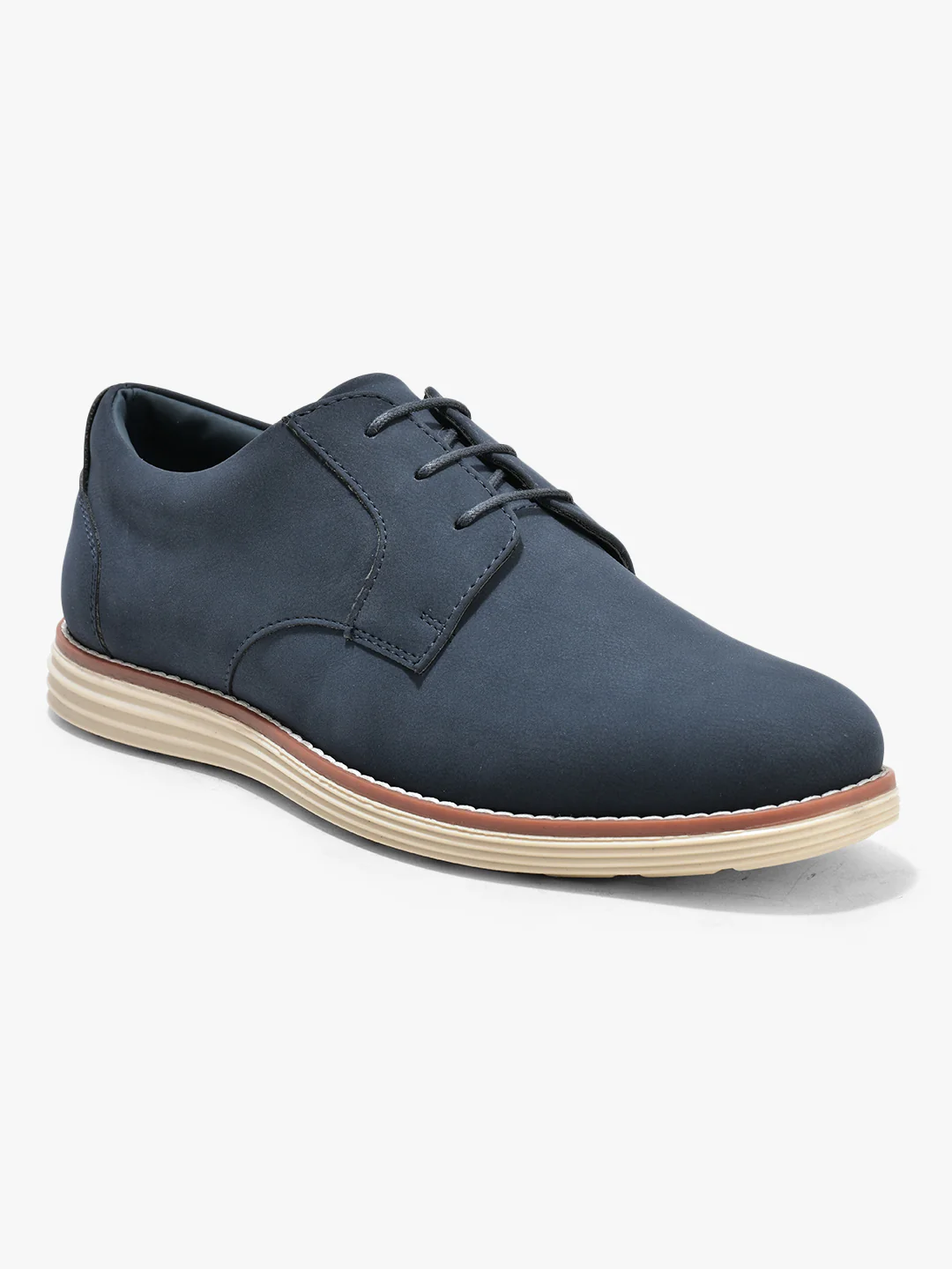 Casual Sneaker Shoes for Men | Lightweight & Comfortable with Cushioned Insole PU (Polyurethane) Upper TPR Sole Lace Up Closure - Image 4