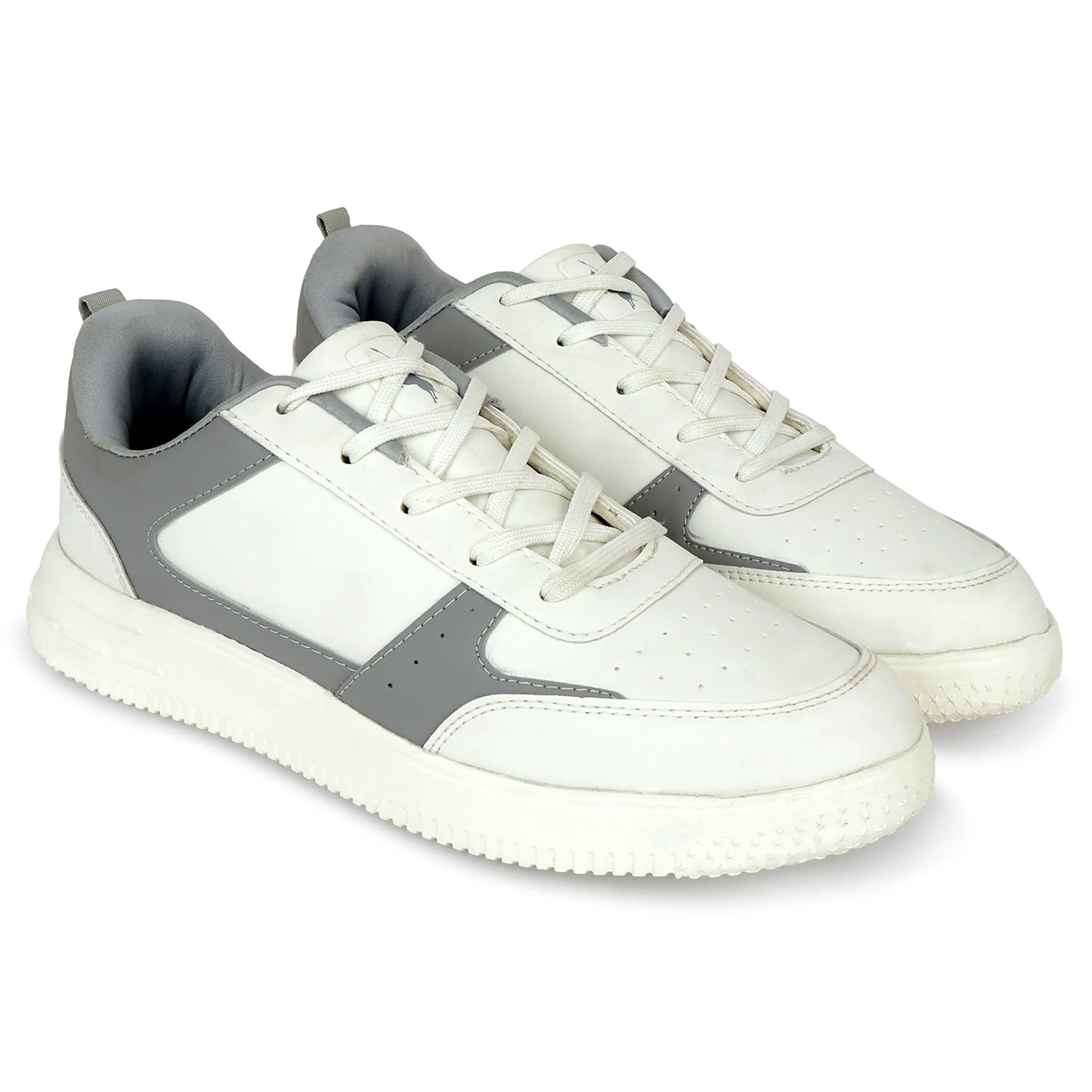 Casual Sneaker Shoes for Men | Lightweight & Comfortable with Cushioned Insole PVC Upper EVA Sole Lace Up Closure - Image 2