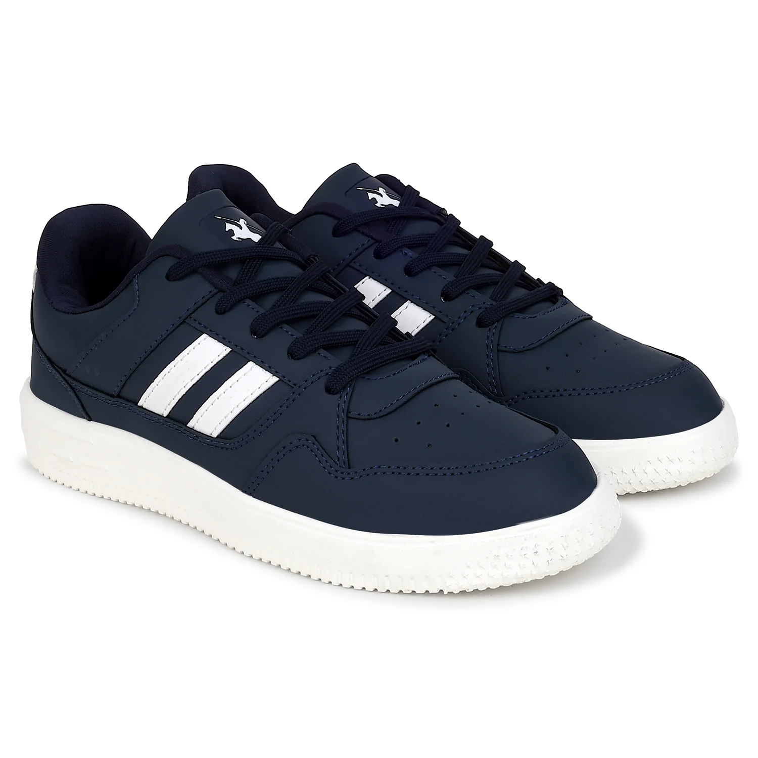 Casual Sneaker Shoes for Men | Lightweight & Comfortable with Cushioned Insole PVC Upper EVA Sole Lace Up Closure - Image 2