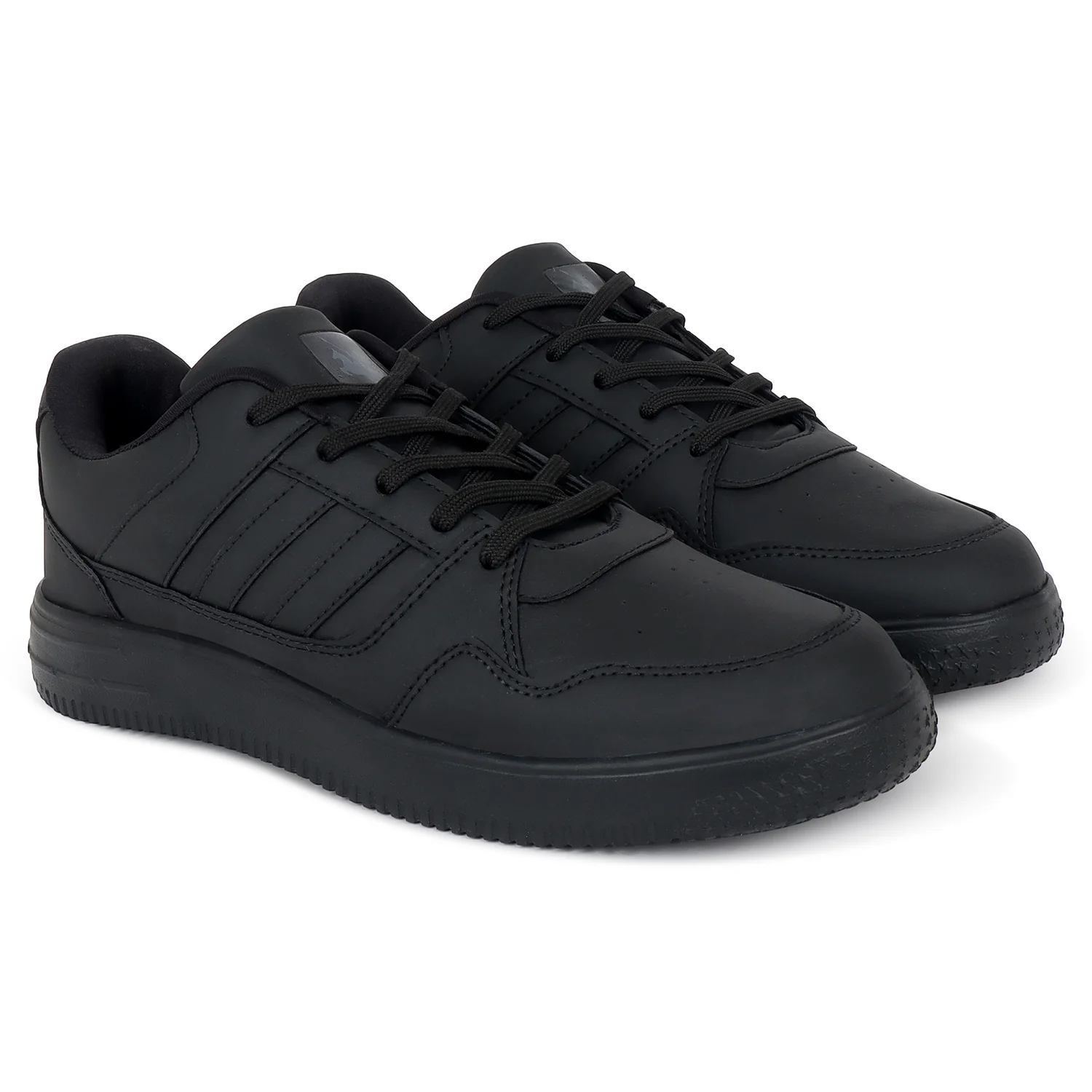 Casual Sneaker Shoes for Men | Lightweight & Comfortable with Cushioned Insole PVC Upper EVA Sole Lace Up Closure - Image 2
