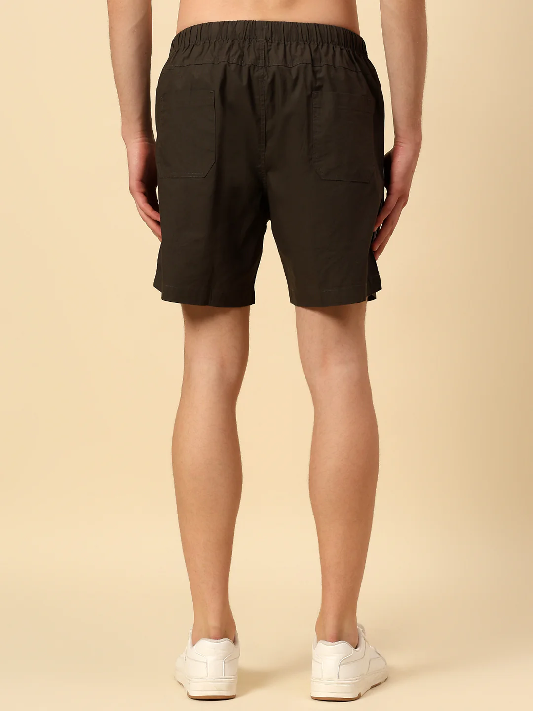 Casual Solid Bermuda for Men l Breathable & Soft with Color Fastness Regular Fit - Image 5
