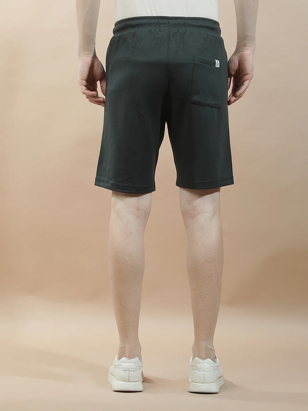 Casual Solid Bermuda for Men l Breathable & Soft with Color Fastness Regular Fit - Image 4