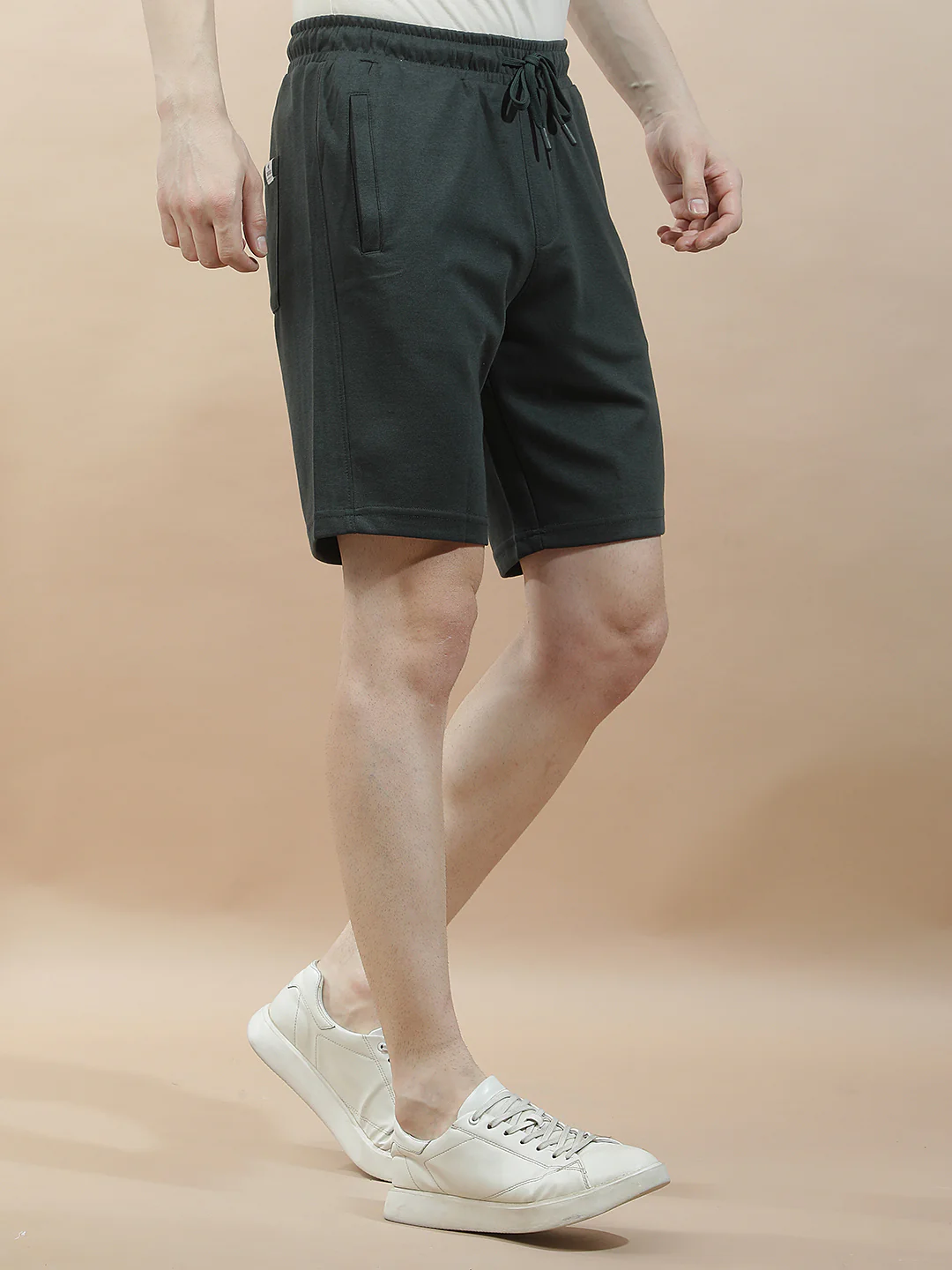 Casual Solid Bermuda for Men l Breathable & Soft with Color Fastness Regular Fit - Image 7