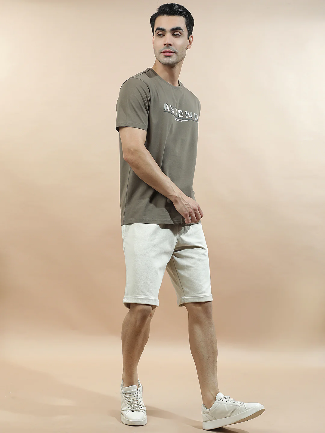 Casual Solid Bermuda for Men l Breathable & Soft with Color Fastness Regular Fit - Image 2