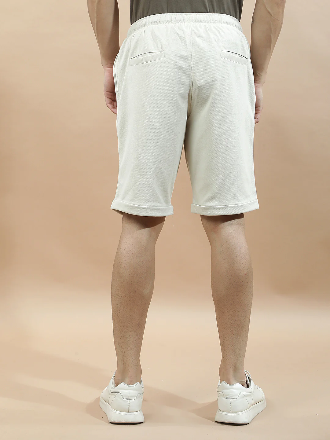 Casual Solid Bermuda for Men l Breathable & Soft with Color Fastness Regular Fit - Image 3