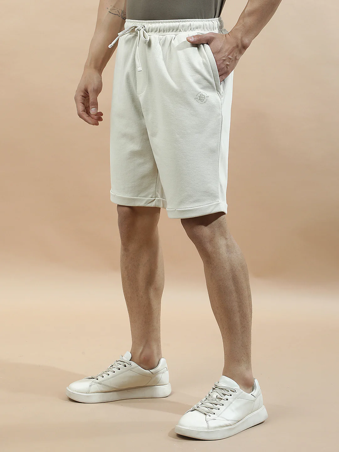 Casual Solid Bermuda for Men l Breathable & Soft with Color Fastness Regular Fit - Image 5