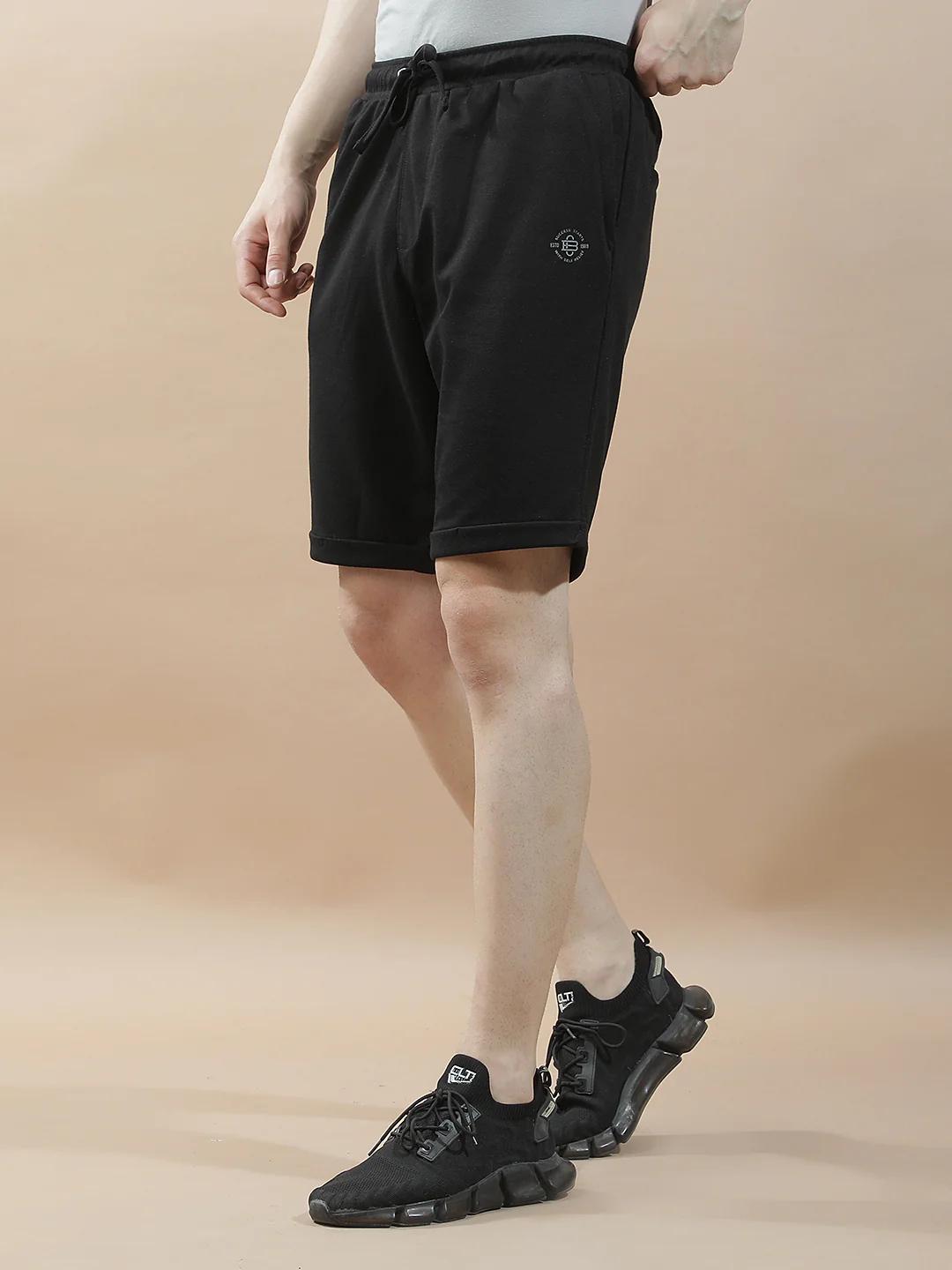 Casual Solid Bermuda for Men l Breathable & Soft with Color Fastness Regular Fit - Image 5