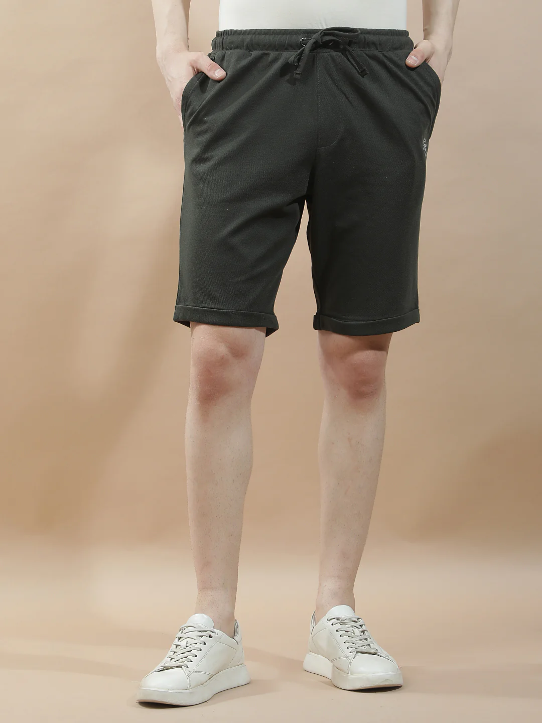 Casual Solid Bermuda for Men l Breathable & Soft with Color Fastness Regular Fit - Image 4