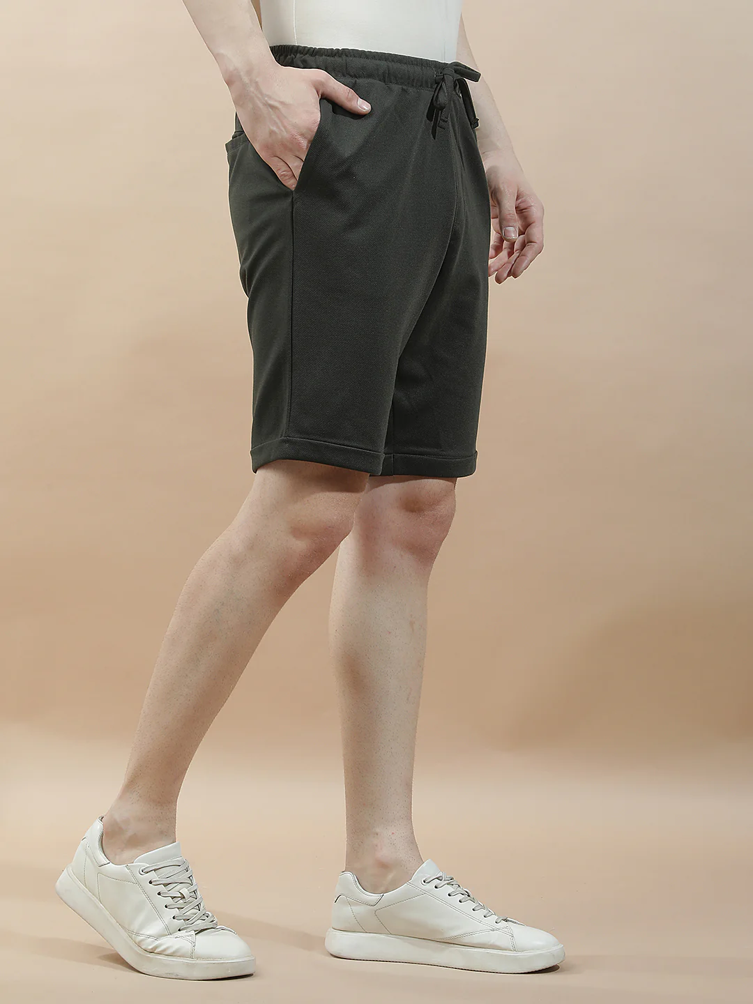 Casual Solid Bermuda for Men l Breathable & Soft with Color Fastness Regular Fit - Image 6