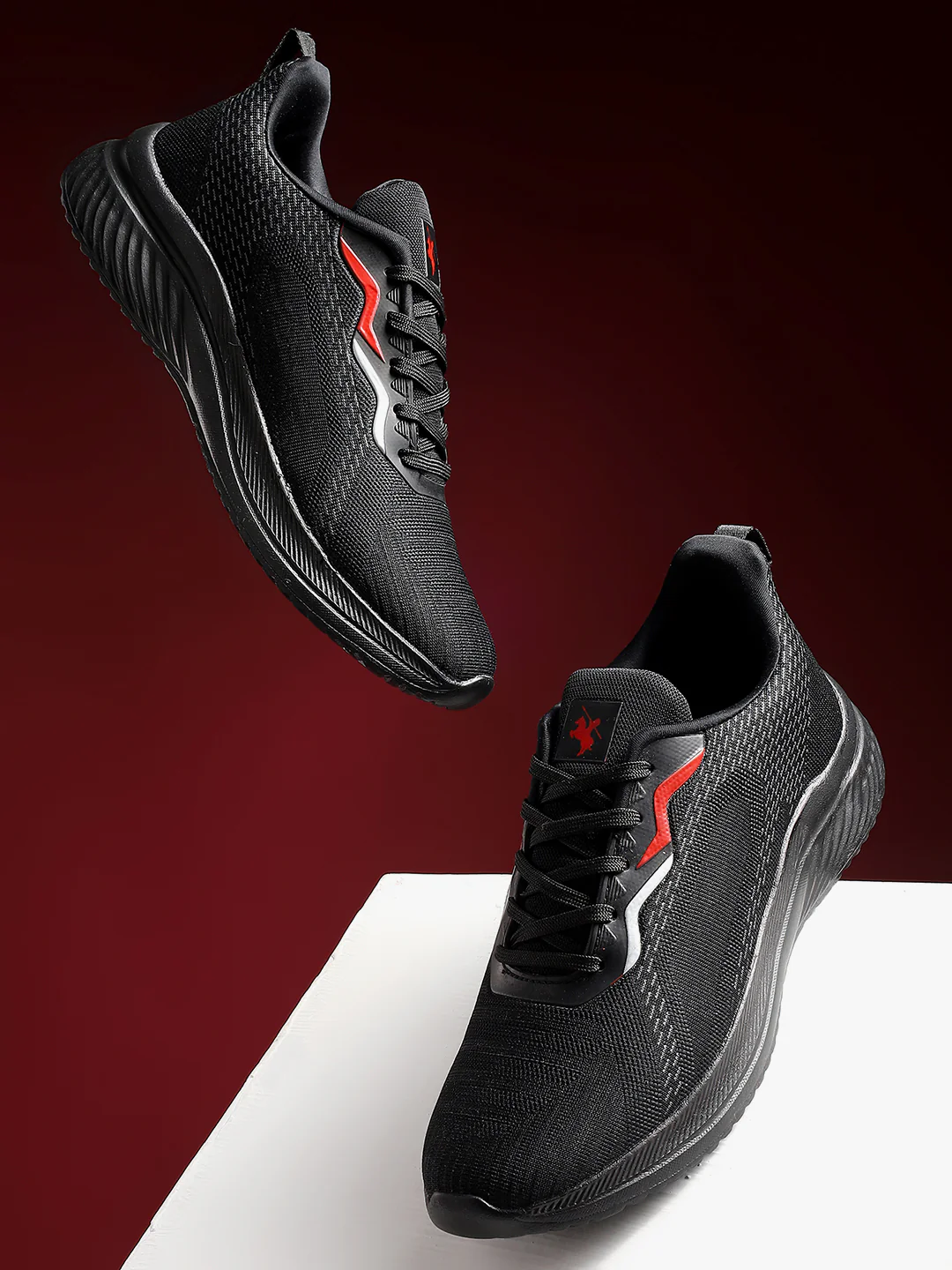 Casual Sports Shoes for Men | Lightweight & Comfortable with Cushioned Insole Flynet Upper EVA Sole Lace Up on Closure