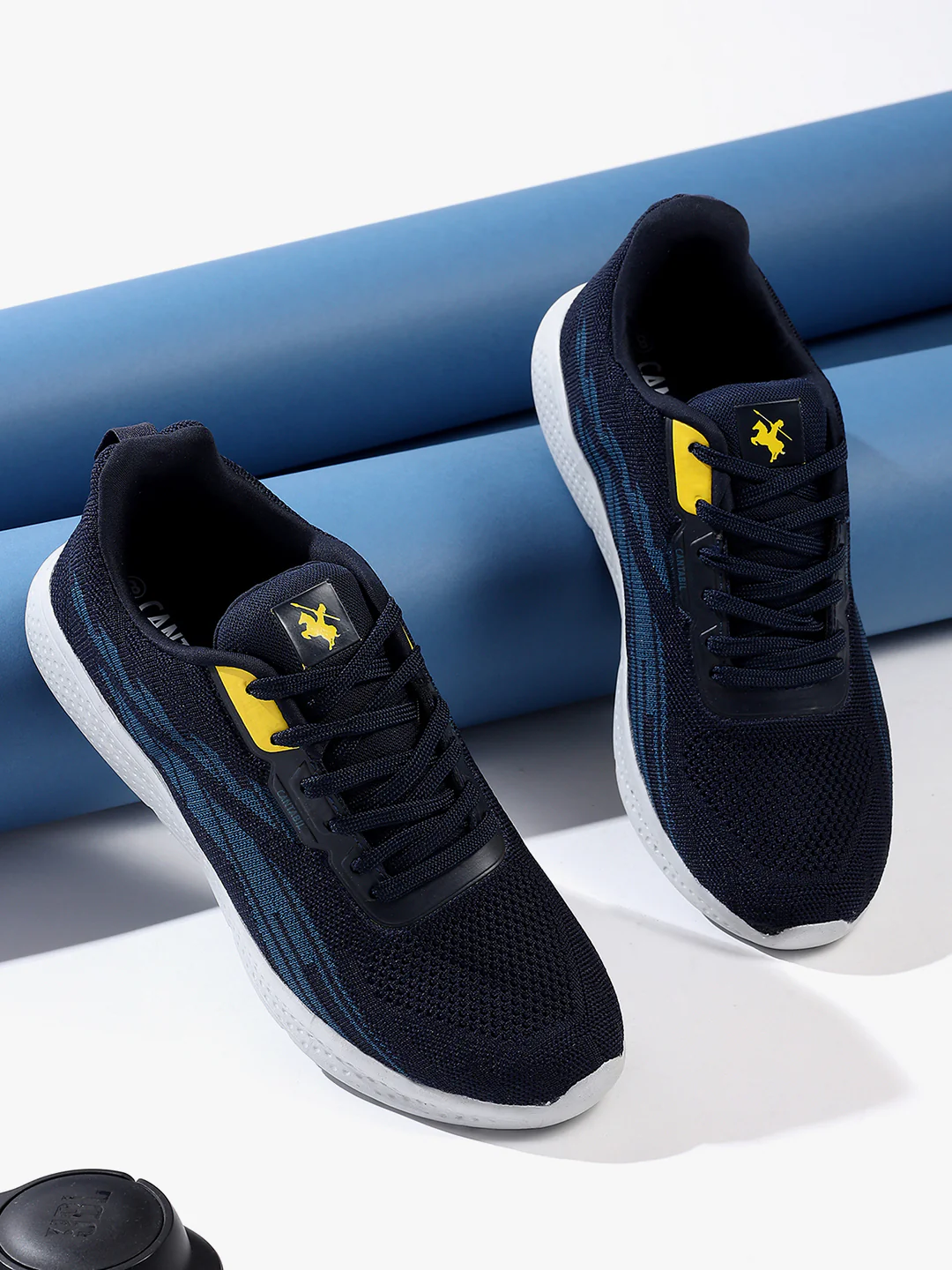 Casual Sports Shoes for Men | Lightweight & Comfortable with Cushioned Insole Flynet Upper EVA Sole Lace Up on Closure - Image 2