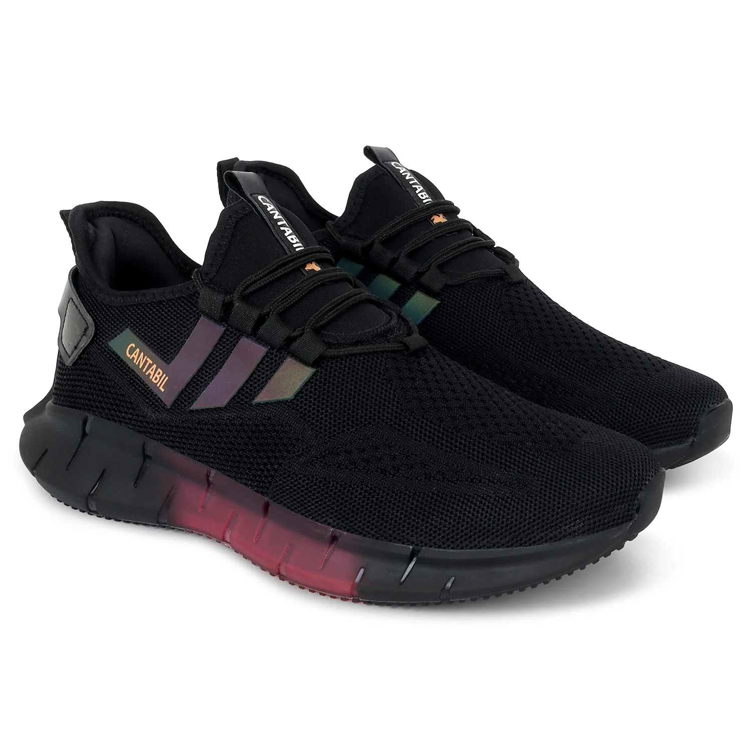 Casual Sports Shoes for Men | Lightweight & Comfortable with Cushioned Insole Flynet Upper Phylon Sole Lace Up Closure - Image 2