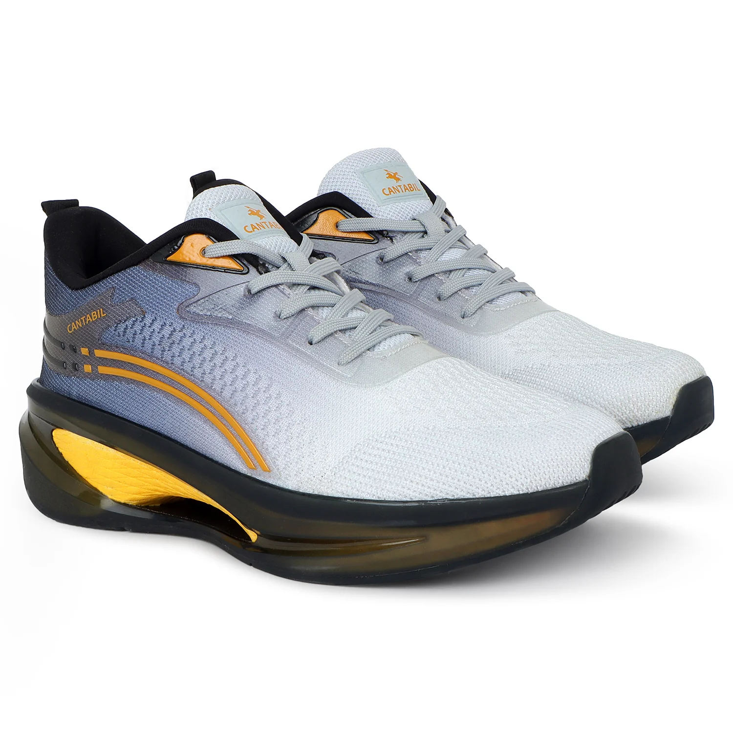 Casual Sports Shoes for Men | Lightweight & Comfortable with Cushioned Insole Flynet Upper Phylon Sole Lace Up Closure - Image 2