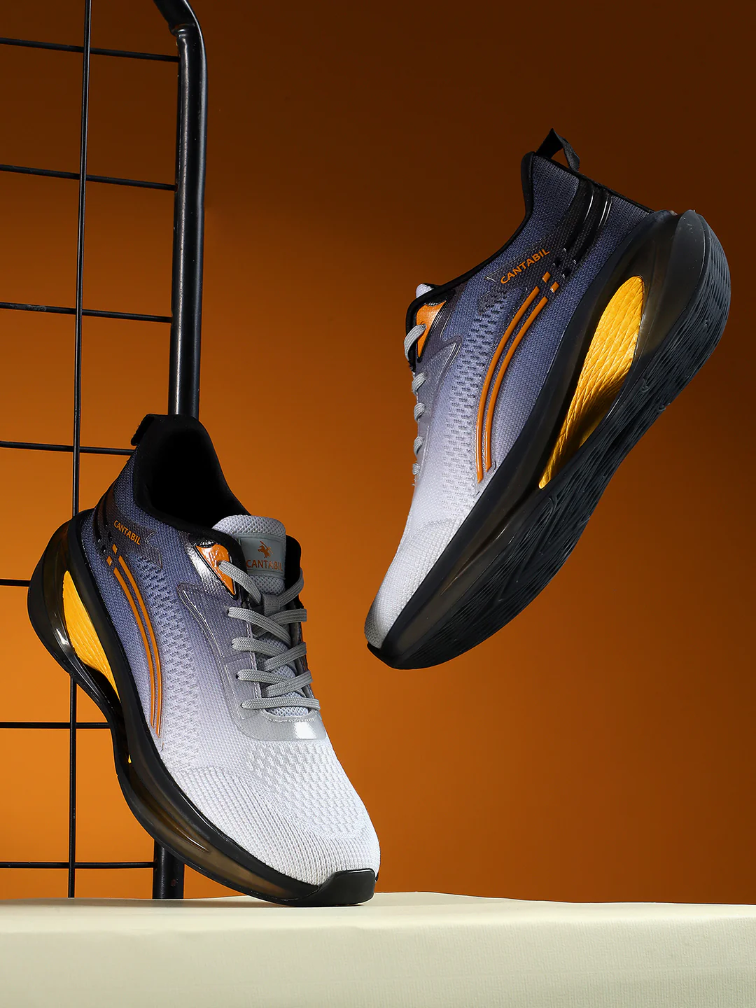Casual Sports Shoes for Men | Lightweight & Comfortable with Cushioned Insole Flynet Upper Phylon Sole Lace Up Closure - Image 3