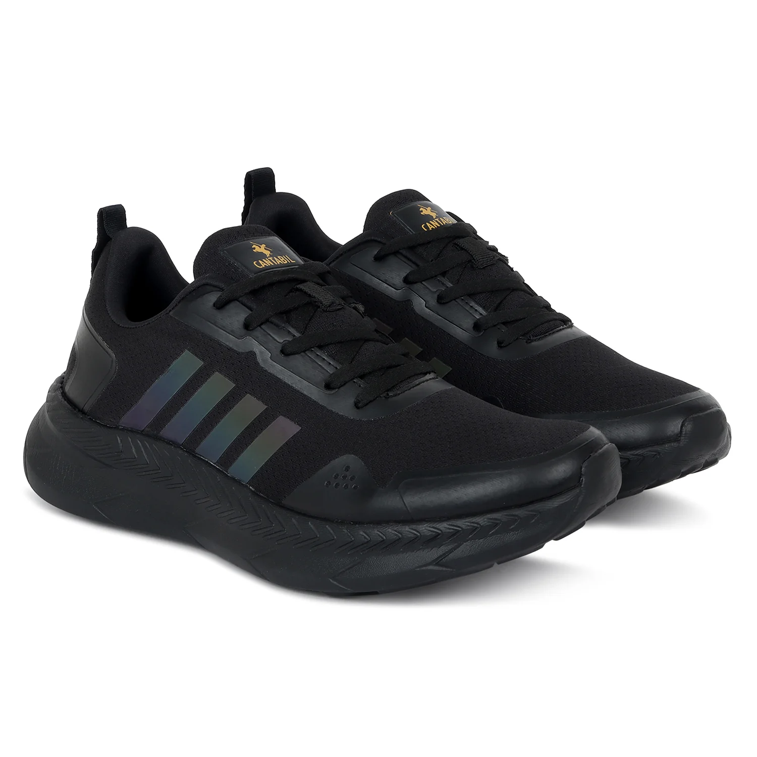 Casual Sports Shoes for Men | Lightweight & Comfortable with Cushioned Insole Mesh Upper EVA Sole Lace Up on Closure - Image 3