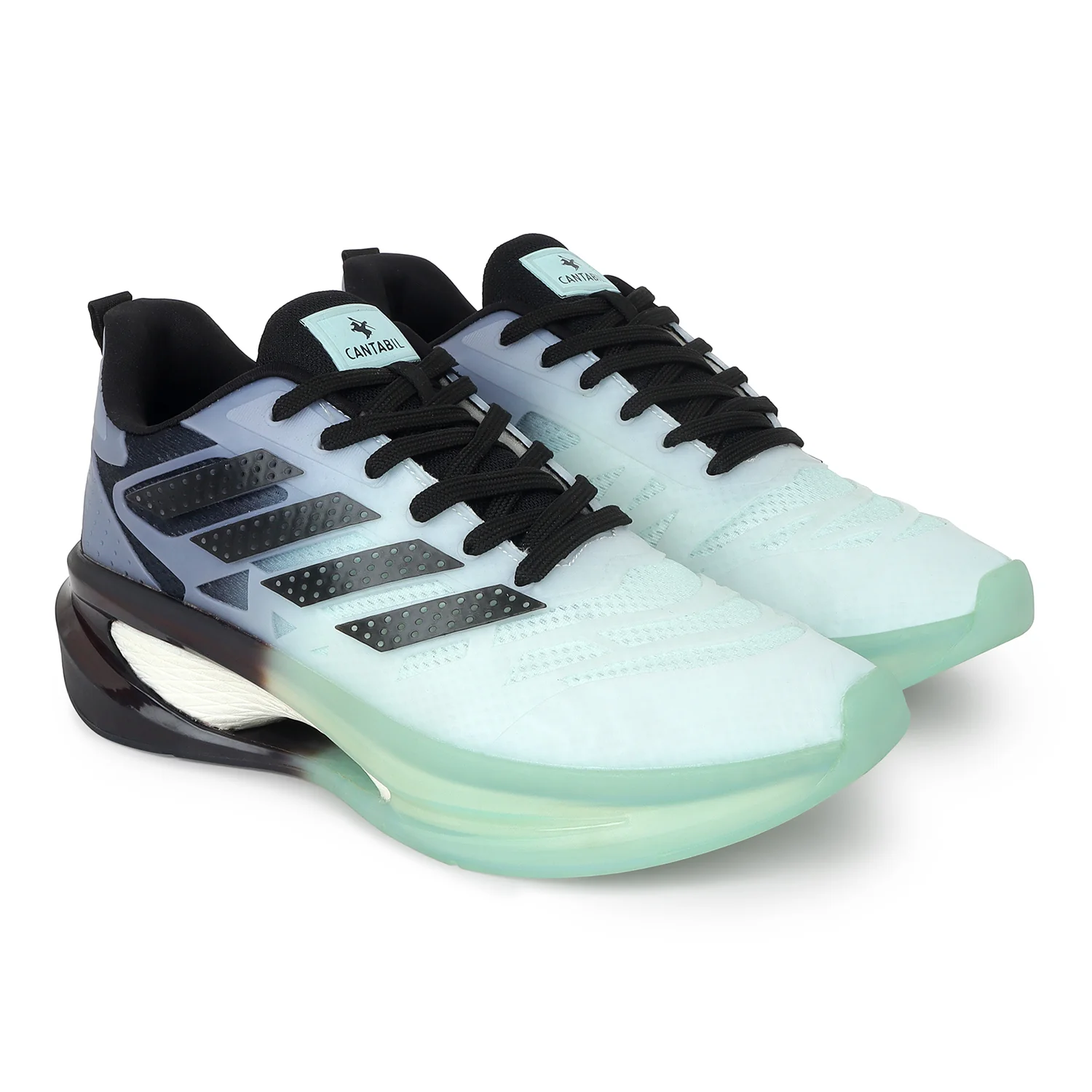 Casual Sports Shoes for Men | Lightweight & Comfortable with Cushioned Insole Mesh Upper Phylon Sole Lace Up Closure - Image 2