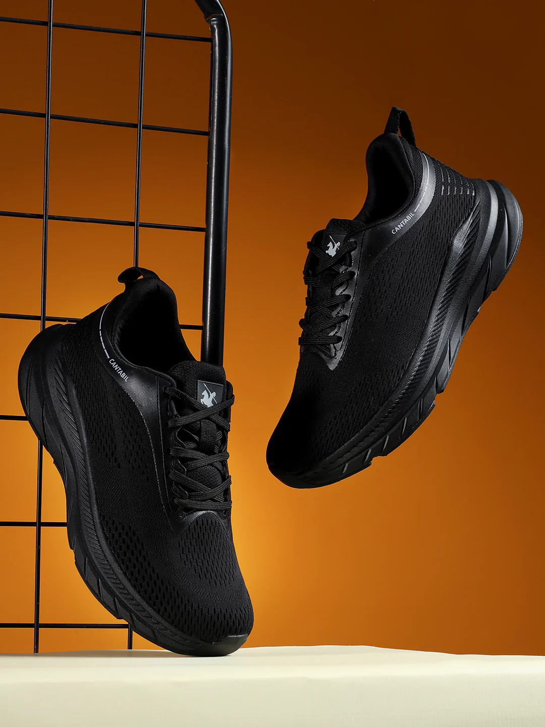 Casual Sports Shoes for Men | Lightweight & Comfortable with Cushioned Insole Mesh Upper Phylon Sole Lace Up Closure - Image 3