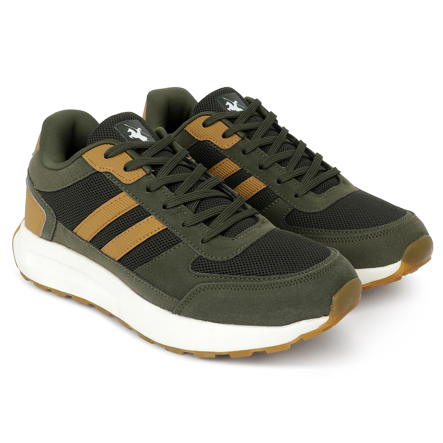 Casual Sports Shoes for Men | Lightweight & Comfortable with Cushioned Insole Mesh Upper Phylon Sole Lace Up Closure - Image 2