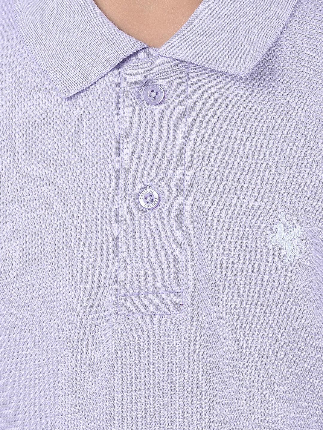 Casual T-Shirt for Boys l Breathable & Soft with Color Fastness Regular Fit Polo Neck Poly Cotton Fabric Solid Pattern - Image 8